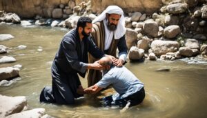 Elias ungindo o profeta Eliseu